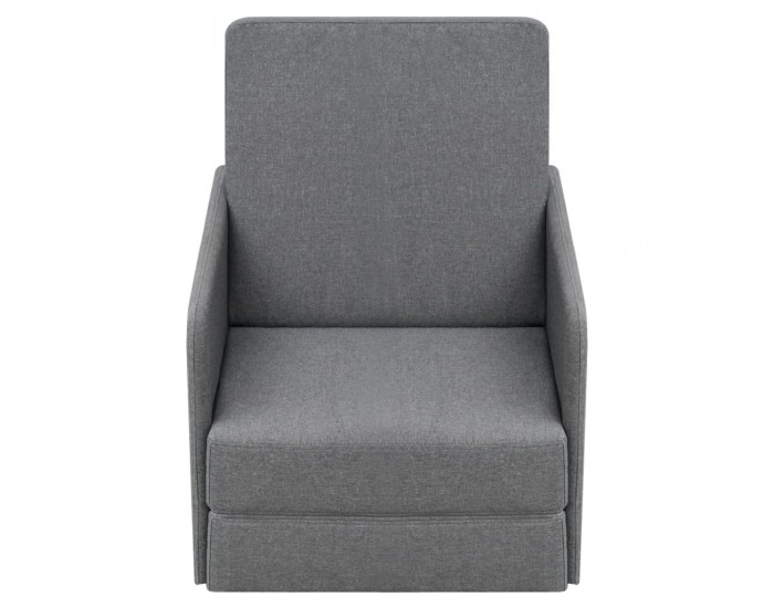 Sonata H Разтегателен фотьойл, светлосив, текстил