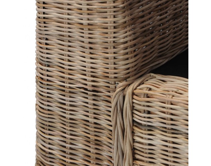 Sonata H Фотьойл с възглавници, естествен ратан