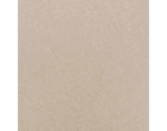 Sonata H Фотьойл с табуретка за крака, кремав, текстил