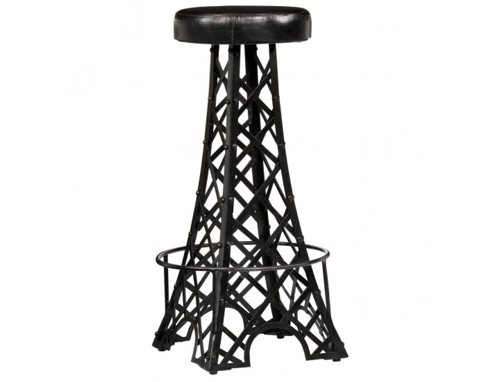 Sonata H Бар столове, 2 бр, естествена кожа