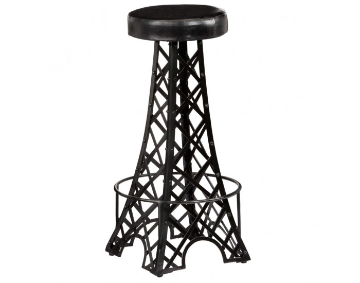 Sonata H Бар столове, 2 бр, естествена кожа