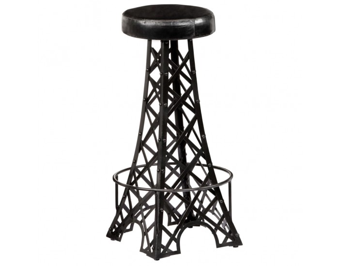 Sonata H Бар столове, 2 бр, естествена кожа