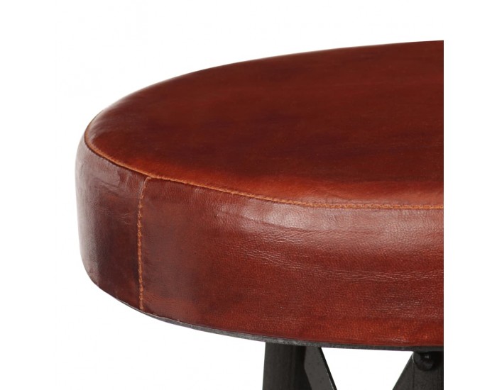 Sonata H Бар столове, 2 бр, естествена кожа