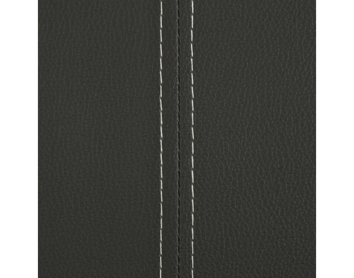 Sonata H Конзолни трапезни столове, 4 бр, сиви, изкуствена кожа