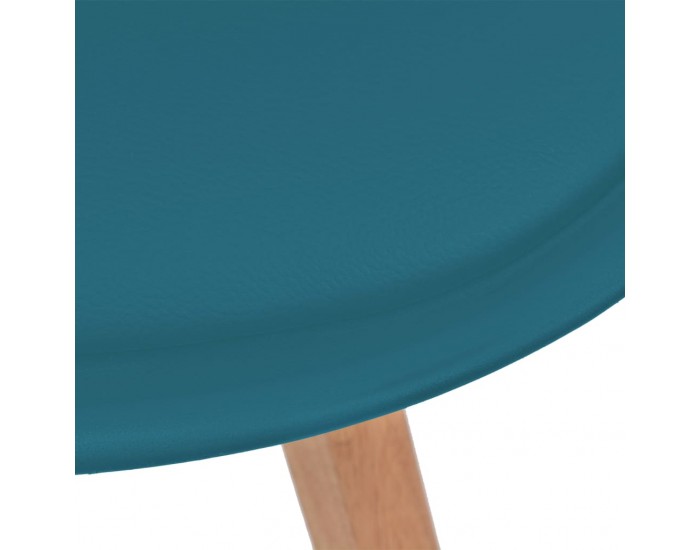 Sonata H Трапезни столове, 4 бр, тюркоаз, пластмаса