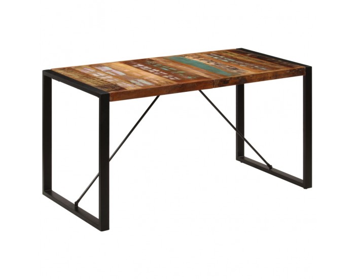 Sonata H Трапезна маса, 140x70x75 cм, регенерирано дърво масив