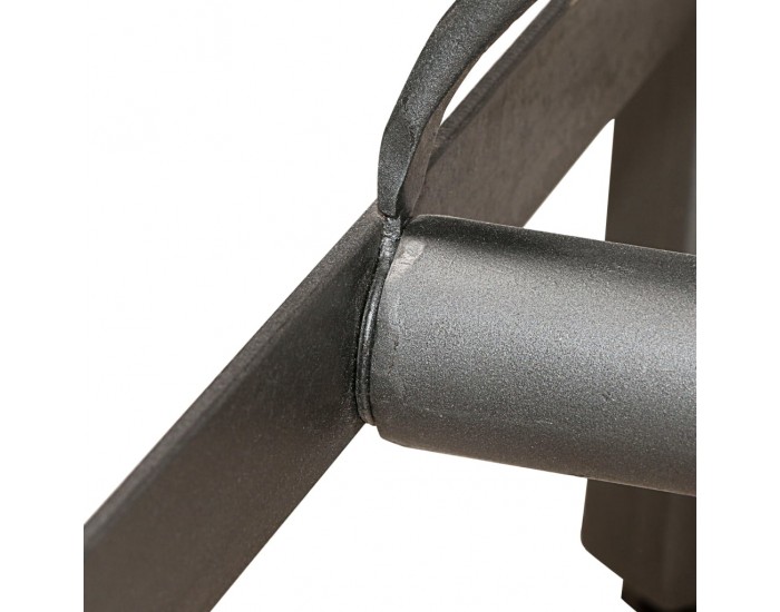 Sonata H Бар маса, регенерирано тиково дърво масив, 150x70x106 см