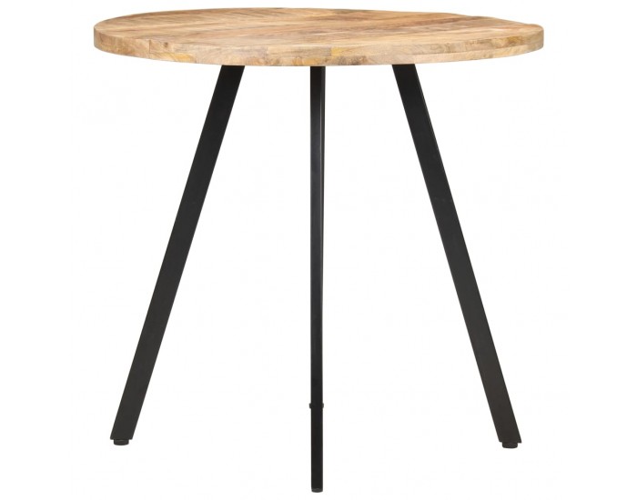 Sonata H Трапезна маса, 80 cм, грубо мангово дърво