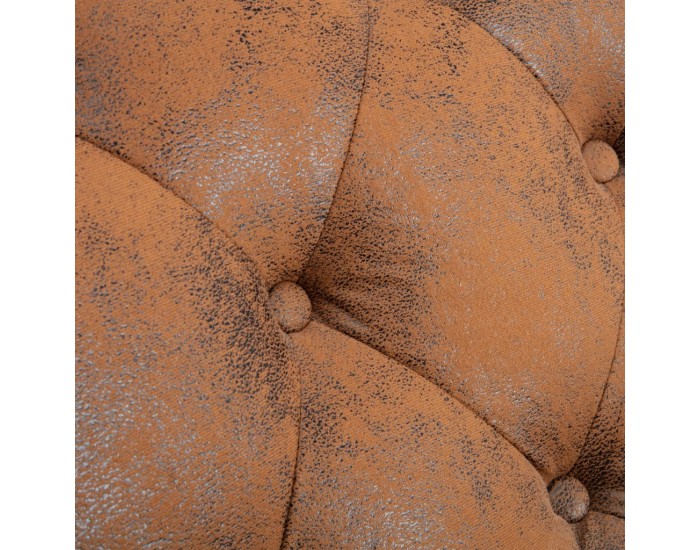 Sonata H Кушетка, кафява, изкуствен велур