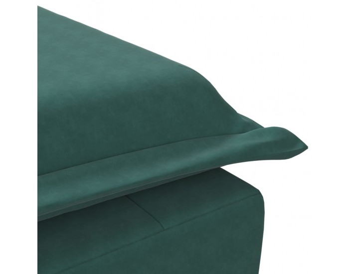 Sonata H Масажна кушетка с болстер, тъмнозелена, кадифе Sonata H Масажна кушетка с болстер, тъмнозелена, кадифе
