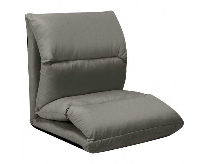 Sonata H Сгъваем подов стол, тъмносив, микрофибри Sonata H Сгъваем подов стол, тъмносив, микрофибри