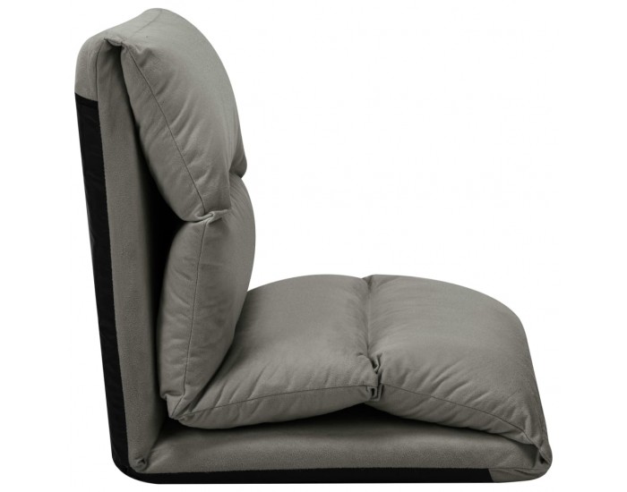 Sonata H Сгъваем подов стол, тъмносив, микрофибри Sonata H Сгъваем подов стол, тъмносив, микрофибри