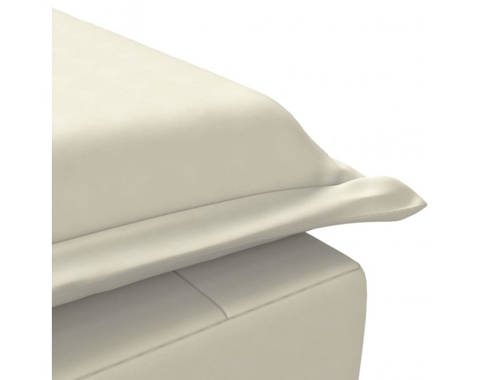 Sonata H Масажна кушетка с болстер, кремава, кадифе