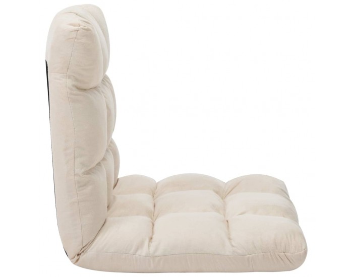 Sonata H Сгъваем подов стол, кремав, микрофибри Sonata H Сгъваем подов стол, кремав, микрофибри