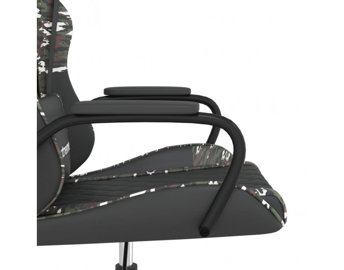 Sonata H Масажен гейминг стол, черно и камуфлаж, изкуствена кожа
