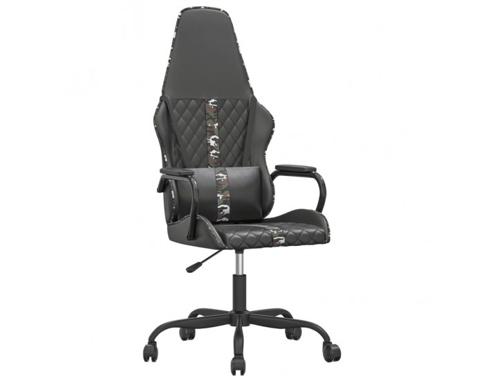 Sonata H Масажен гейминг стол, камуфлаж и черно, изкуствена кожа