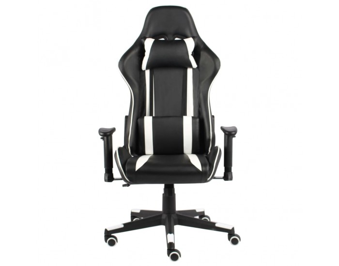 Sonata H Въртящ геймърски стол, бял, PVC