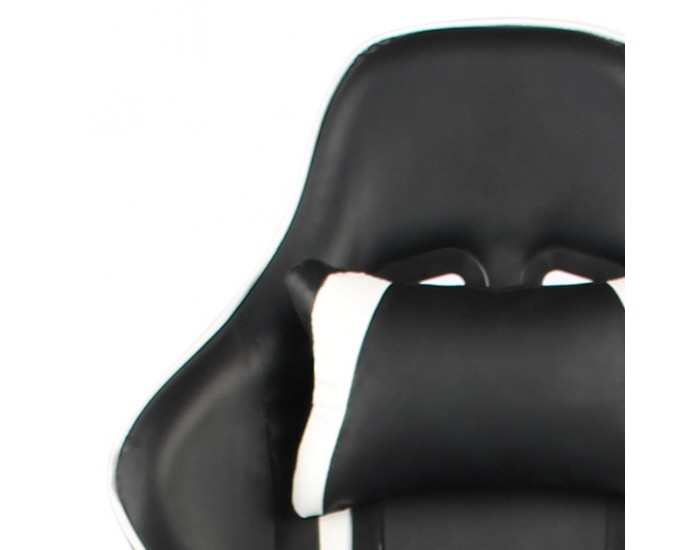 Sonata H Въртящ геймърски стол, бял, PVC