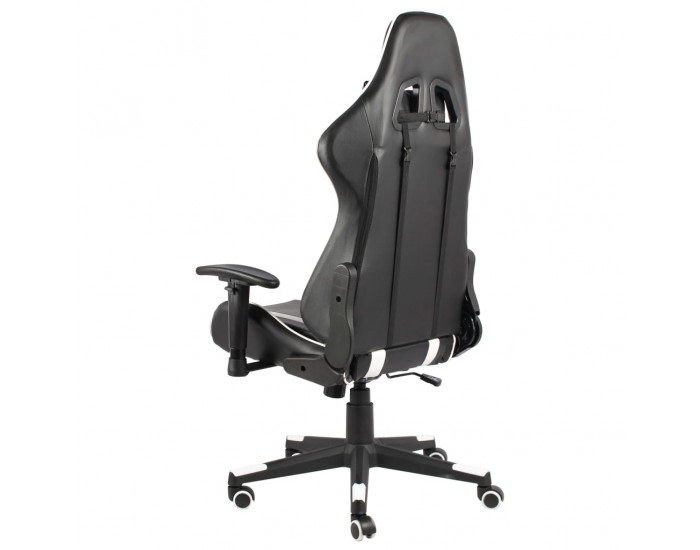 Sonata H Въртящ геймърски стол, бял, PVC