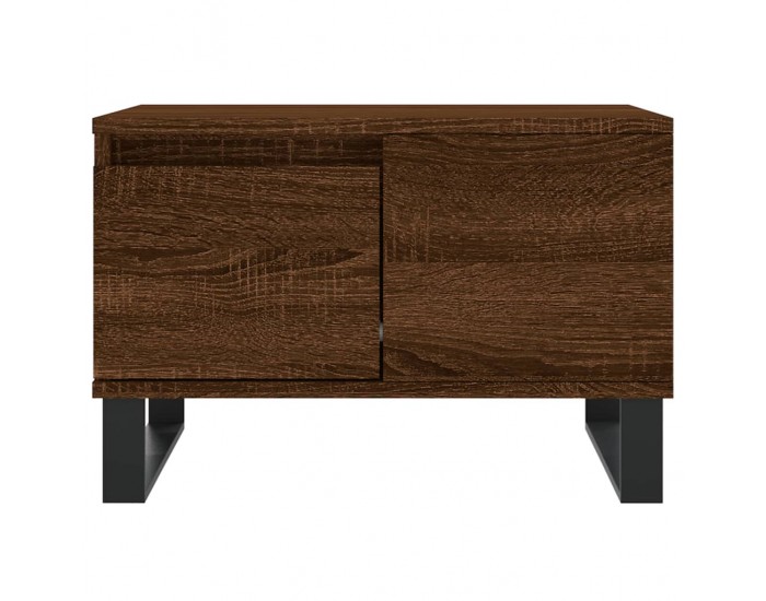 Sonata H Кафе маса, кафяв дъб, 55x55x36,5 см, инженерно дърво