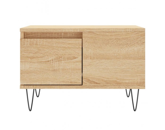 Sonata H Кафе маса, дъб сонома, 55x55x36,5 см, инженерно дърво