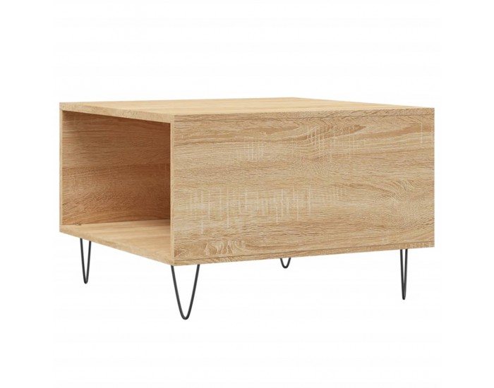 Sonata H Кафе маса, дъб сонома, 55x55x36,5 см, инженерно дърво