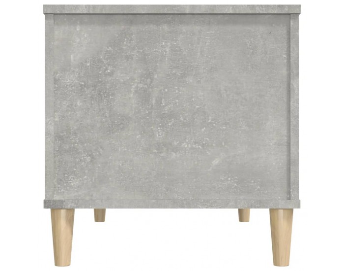 Sonata H Кафе маса, бетонно сива, 90x44,5x45 см, инженерно дърво