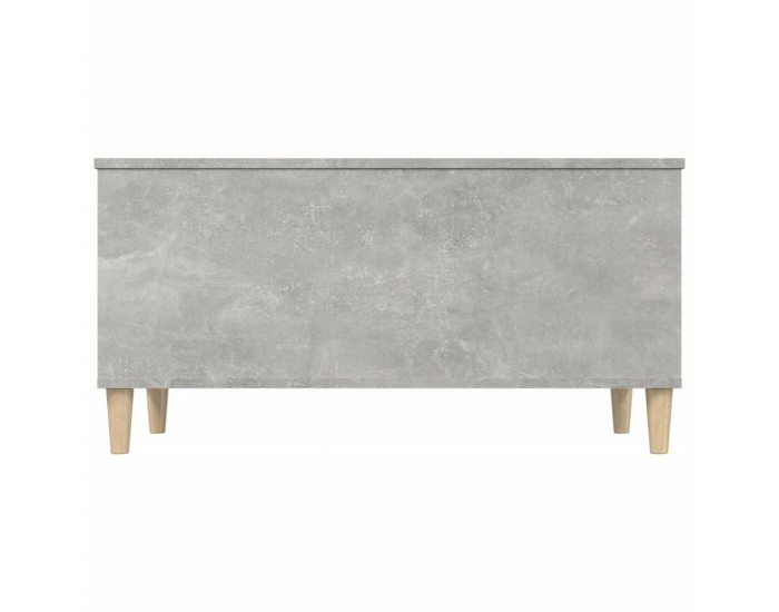 Sonata H Кафе маса, бетонно сива, 90x44,5x45 см, инженерно дърво