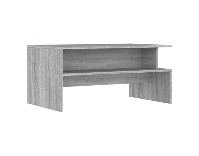 Sonata H Кафе маса, сив сонома, 90x55x42,5 см, инженерно дърво