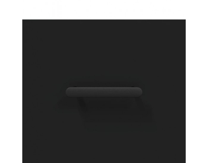 Sonata H Маса за кафе, черна, 90x50x40 см, инженерно дърво