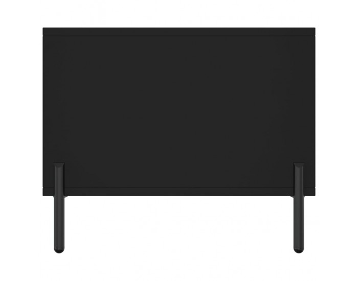 Sonata H Маса за кафе, черна, 90x50x40 см, инженерно дърво