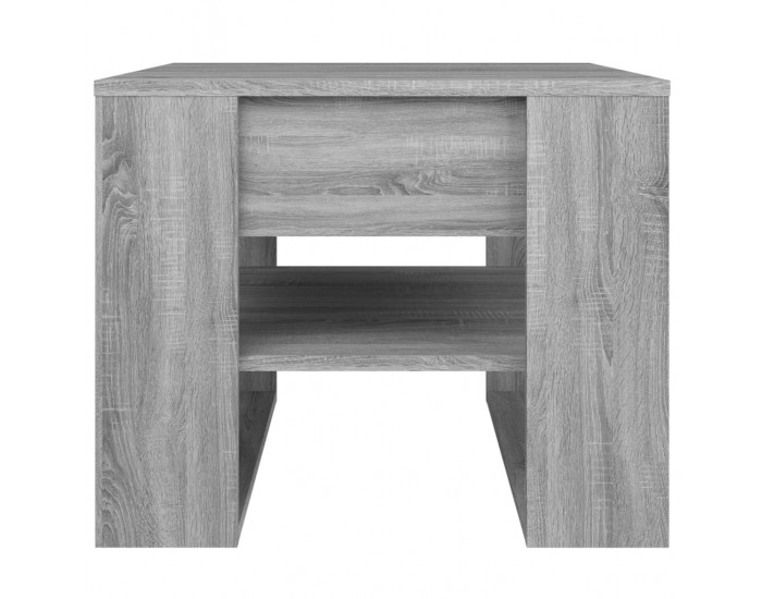 Sonata H Кафе маса, сив сонома, 55,5x55x45 см, инженерно дърво