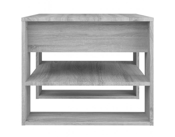 Sonata H Кафе маса, сив сонома, 55,5x55x45 см, инженерно дърво