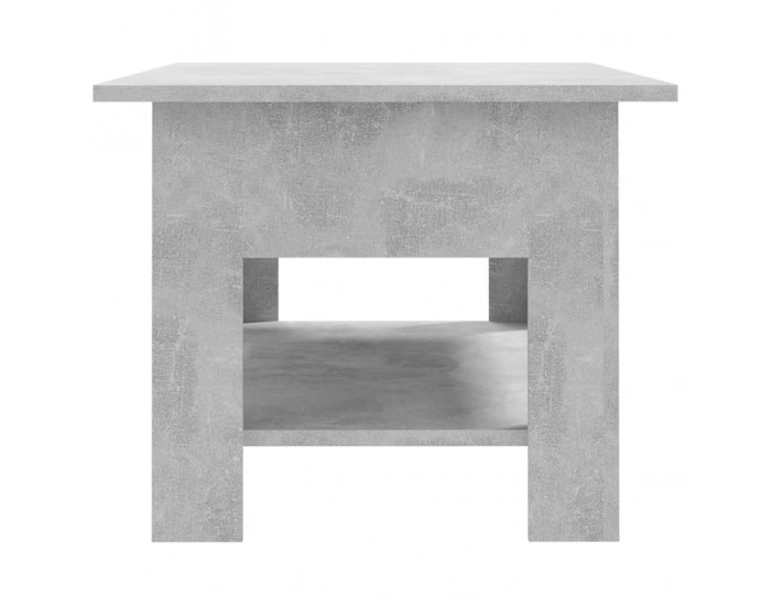 Sonata H Маса за кафе, бетонно сива, 102x55x42 см, инженерно дърво
