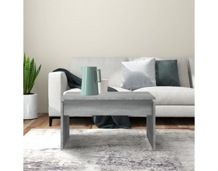 Sonata H Маса за кафе, сив сонома, 68x50x38 см, инженерно дърво