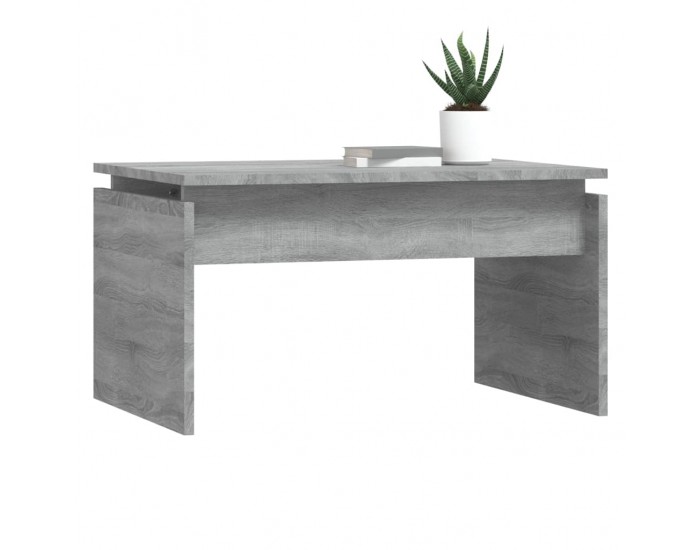 Sonata H Маса за кафе, сив сонома, 68x50x38 см, инженерно дърво