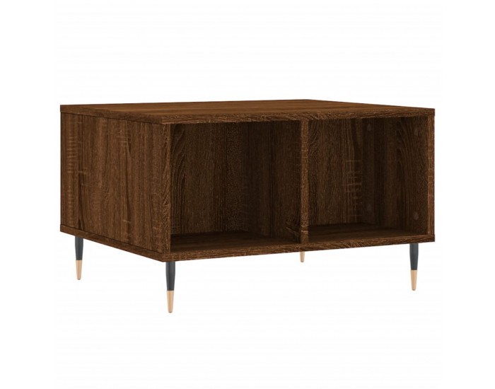 Sonata H Кафе маса, кафяв дъб, 60x50x36,5 см, инженерно дърво