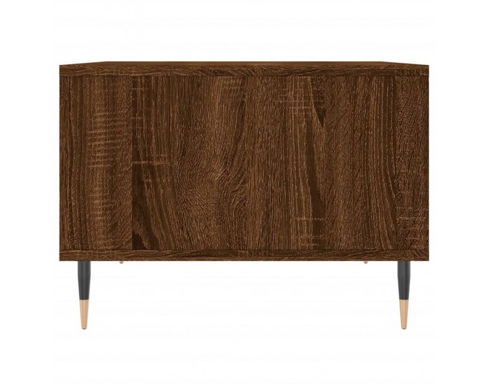 Sonata H Кафе маса, кафяв дъб, 60x50x36,5 см, инженерно дърво