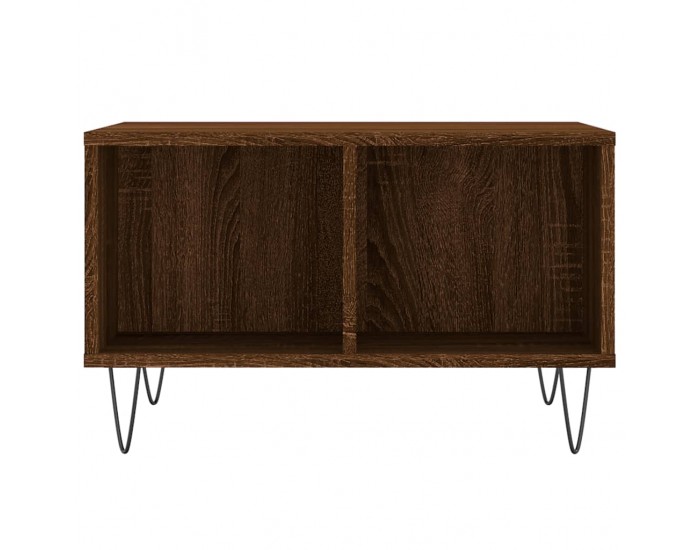 Sonata H Кафе маса, кафяв дъб, 60x50x36,5 см, инженерно дърво