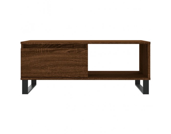 Sonata H Кафе маса, кафяв дъб, 90x50x36,5 см, инженерно дърво