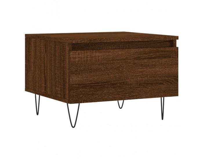 Sonata H Холни маси, 2 бр, Кафяв дъб, 50x46x35 см, инженерно дърво