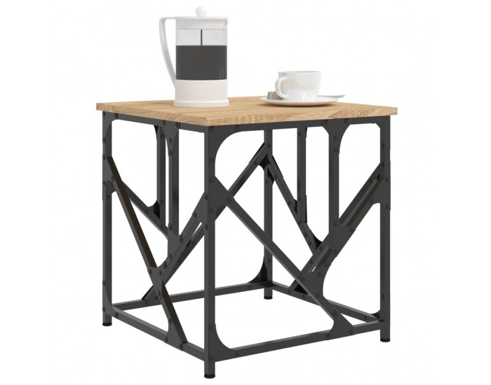 Sonata H Кафе маса, дъб сонома, 45x45x47,5 см, инженерно дърво