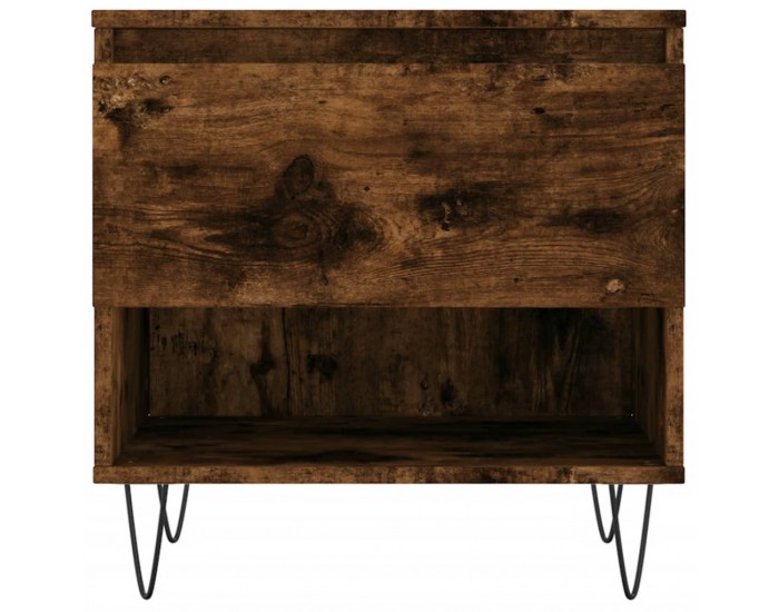 Sonata H Маса за кафе, опушен дъб, 50x46x50 см, инженерно дърво