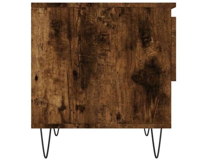 Sonata H Маса за кафе, опушен дъб, 50x46x50 см, инженерно дърво