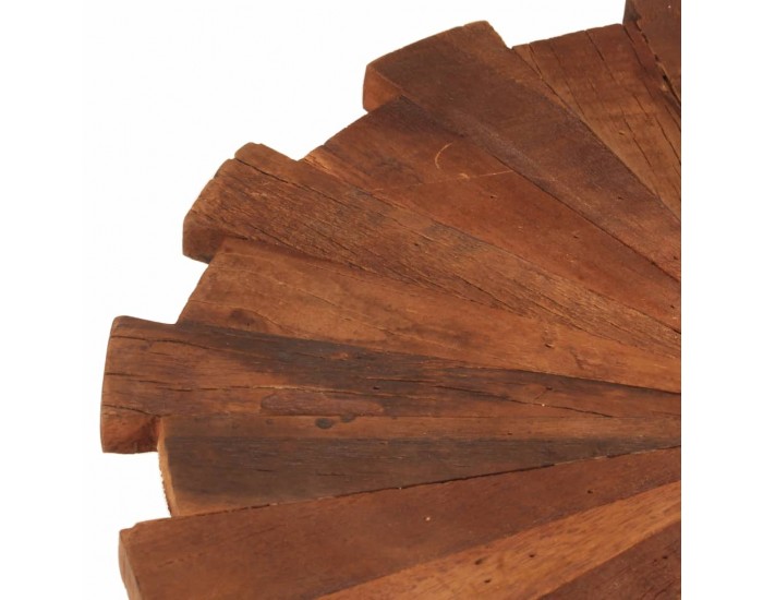 Sonata H Маси за кафе 2 бр масивно регенерирано дърво и желязо