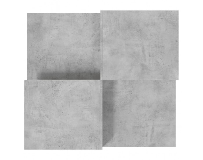 Sonata H Маси за кафе, 2 бр, бетонно сиво, инженерно дърво