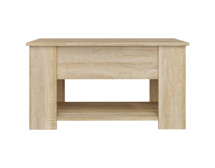 Sonata H Маса за кафе, дъб сонома, 79x49x41 см, инженерно дърво