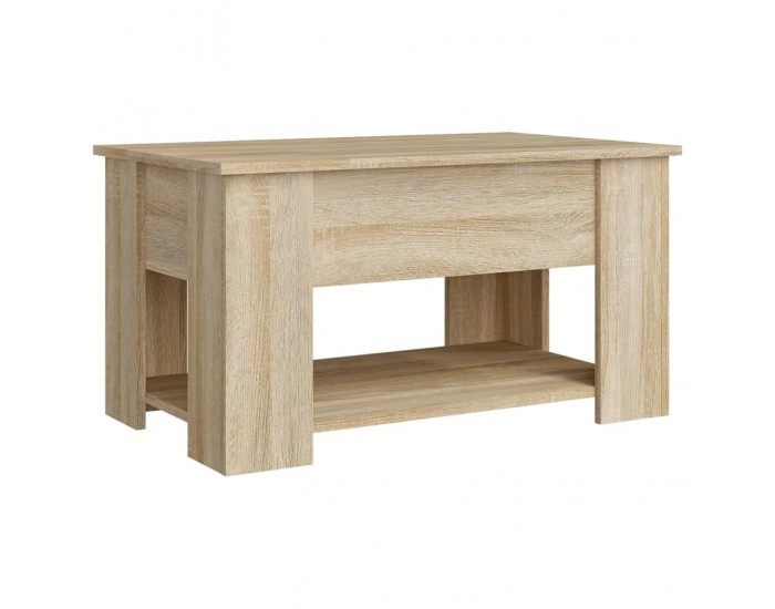 Sonata H Маса за кафе, дъб сонома, 79x49x41 см, инженерно дърво