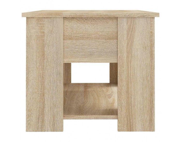 Sonata H Маса за кафе, дъб сонома, 79x49x41 см, инженерно дърво