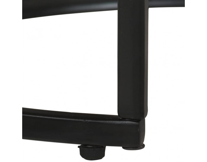 Sonata H Стифиращи маси, 3 бр, грубо мангово дърво